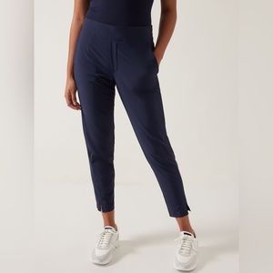 Athleta Brookyn Ankle Pant Navy Size 10T